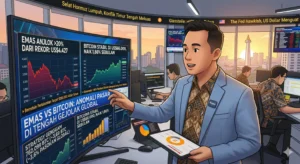 Harga Emas Anjlok 20%, Bitcoin Tunjukkan Ketahanan di Tengah Gejolak Global